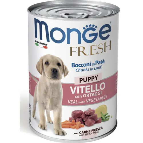 Monge Dog Wet Fresh Puppy з телятиною та овочами