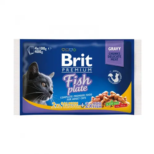 Brit Premium Cat Fish Plate pouches