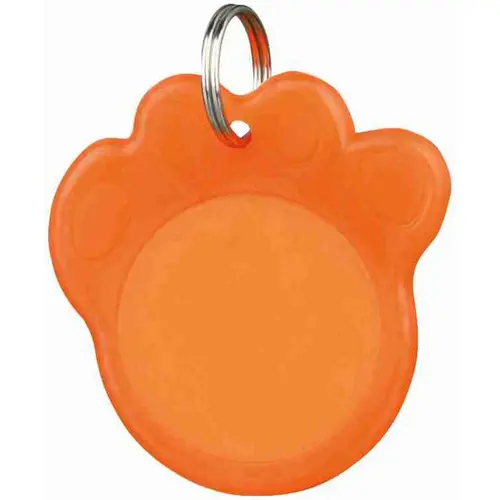 Trixie ID Tag Orange Paw