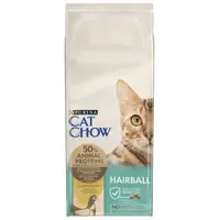  CAT CHOW Hairball Для вывода шерсти из желудка с курицей  - фото 2