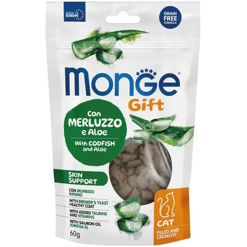 Monge Gift Cat Skin support Тріска і алое 