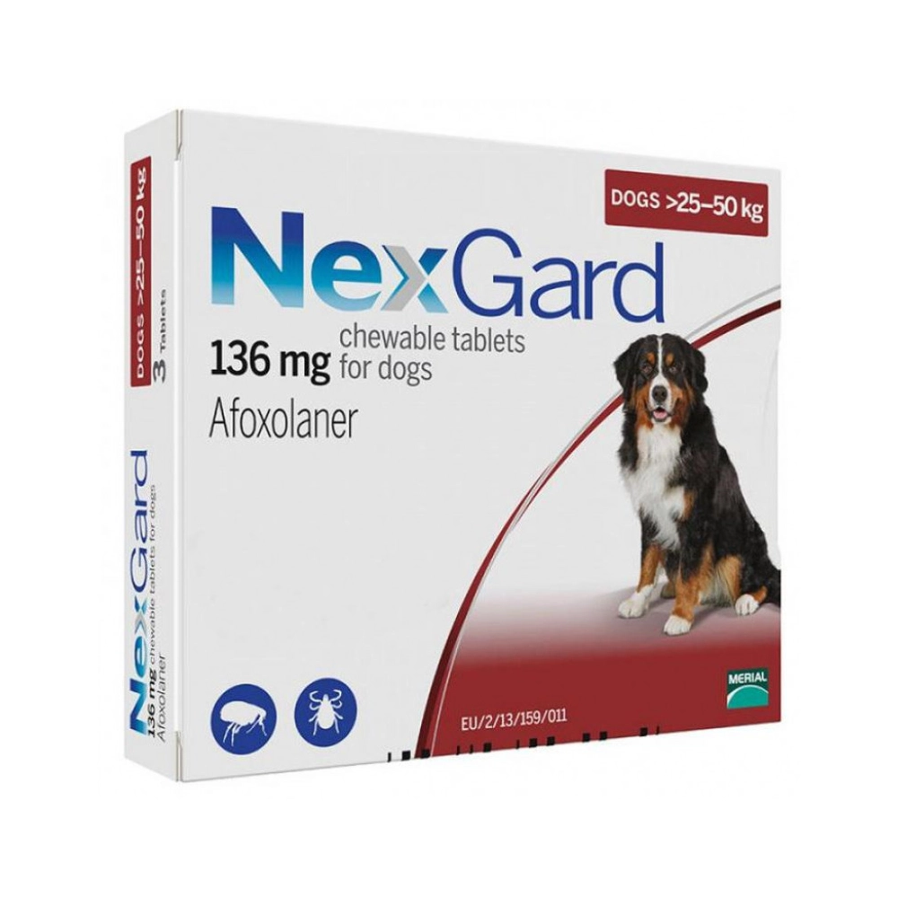 NexGard для собак от 25 до 50 кг 