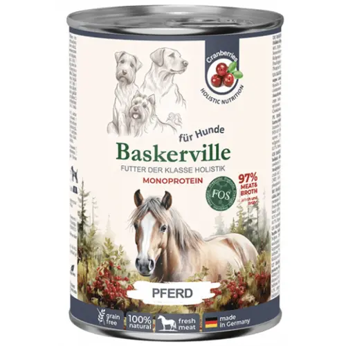 Baskerville Dog Конина с клюквой