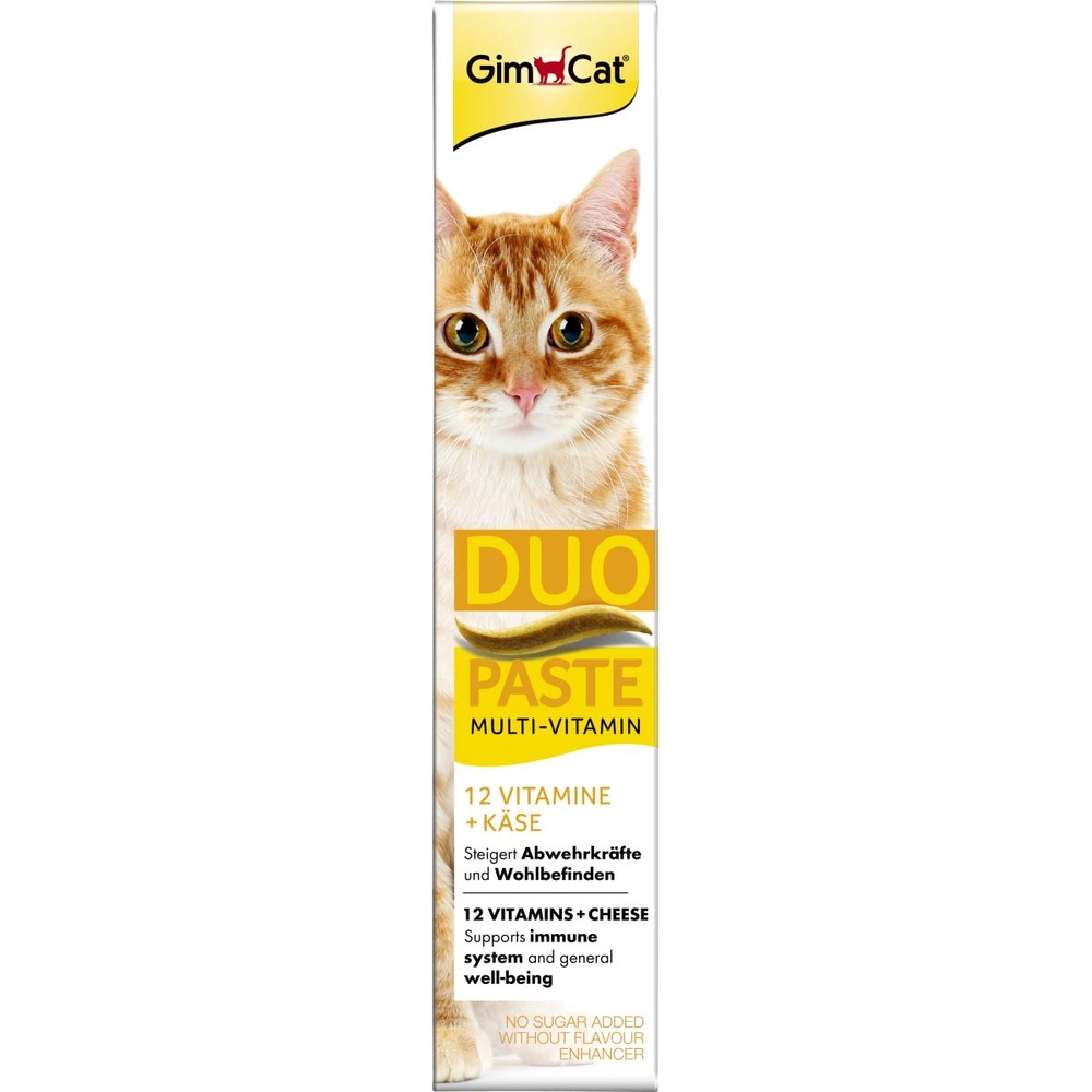 GimCat Multi-Vitamin Duo-Paste Сир + 12 вітамінів 