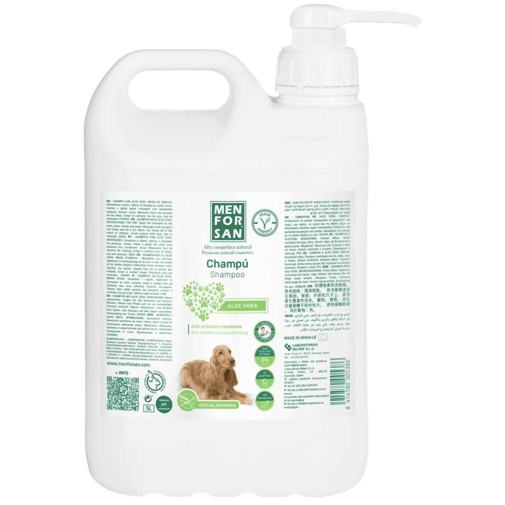 Menforsan Aloe Vera Shampoo  - фото 2