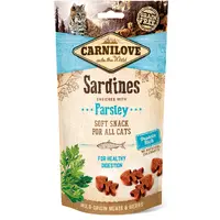 Carnilove Soft Snack с сардинами и петрушкой