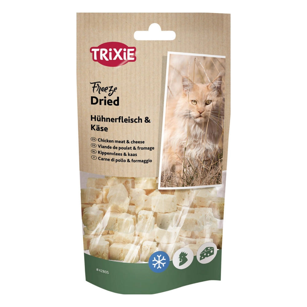 Trixie Freeze Dried Chicken Meat Cheese 