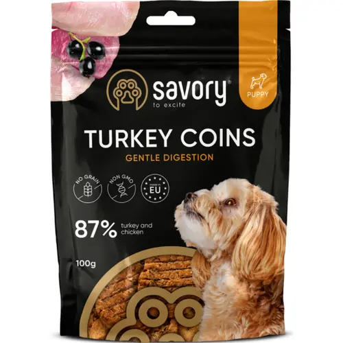 Savory Puppy Coins with Turkey