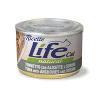 Life Cat Natural Le Ricette Тунець з анчоусами і крабами