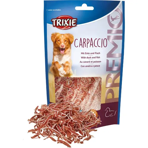 Trixie Ласощі Premio Carpaccio для собак зі смаком качки та риби