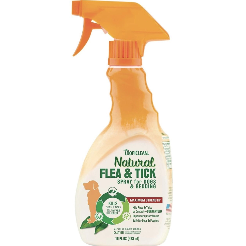Tropiclean Flea & Tick Dog & Bedding Spray 