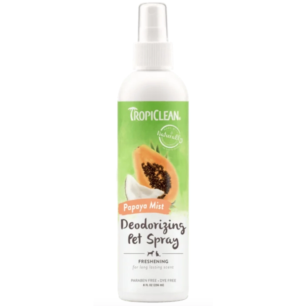 Tropiclean Papaya Deodorizing Pet Spray 