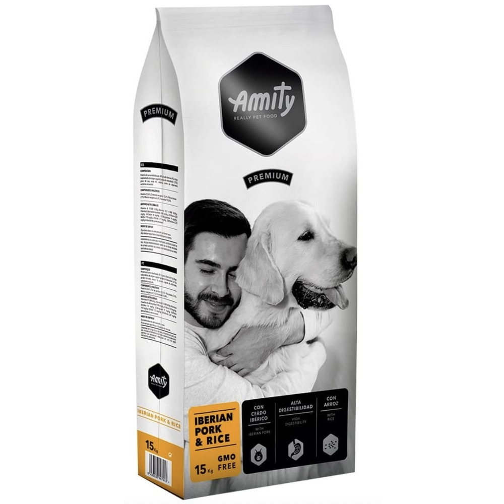 Amity Dog Premium Iberian Pork & Rice 