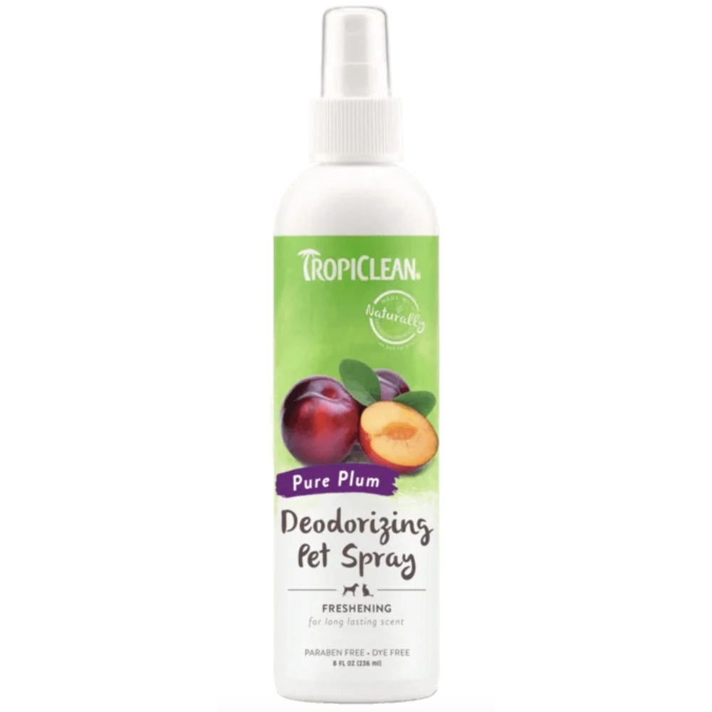 Tropiclean Pure Plum Deodorizing Pet Spray 