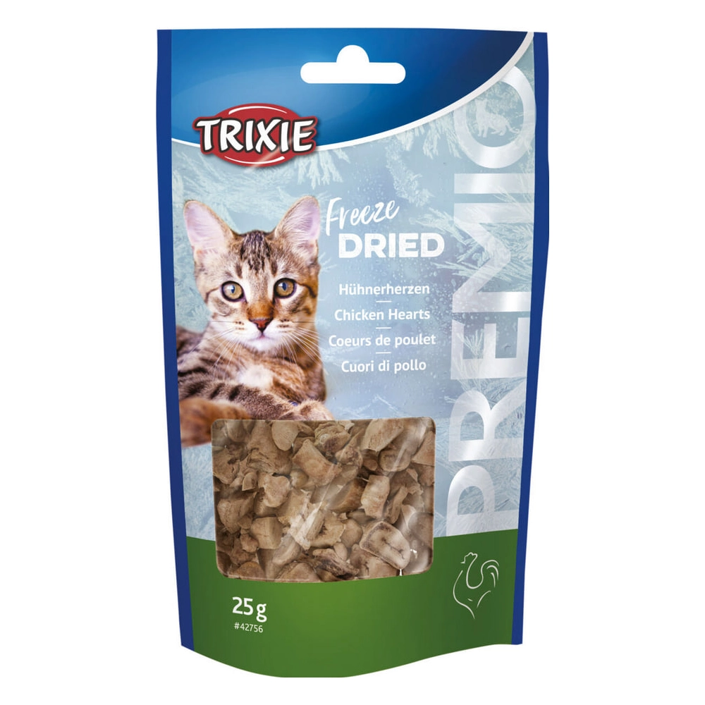 Trixie Premio Freeze Dried Chicken Hearts 