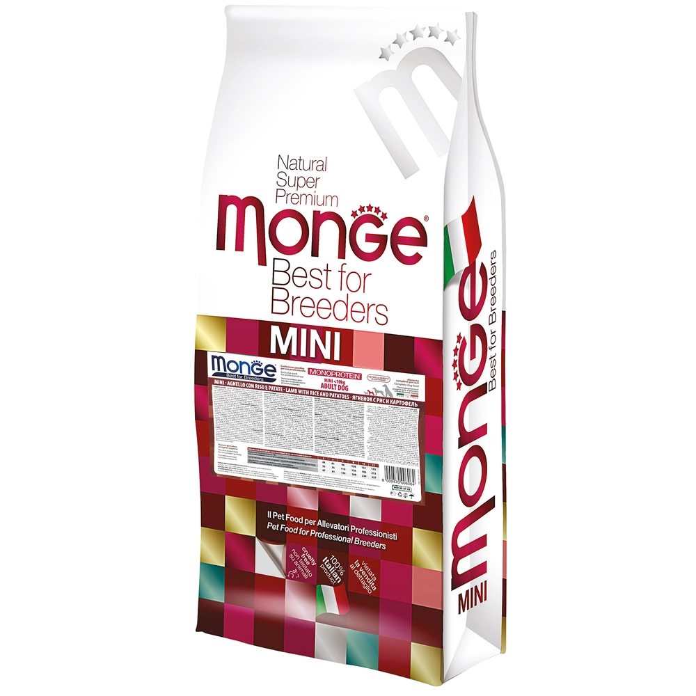 Monge Mini Adult Ягня, рис і картопля  - фото 3
