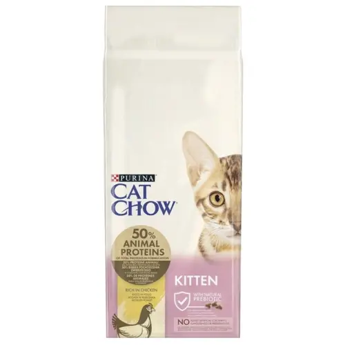 CAT CHOW Kitten с курицей