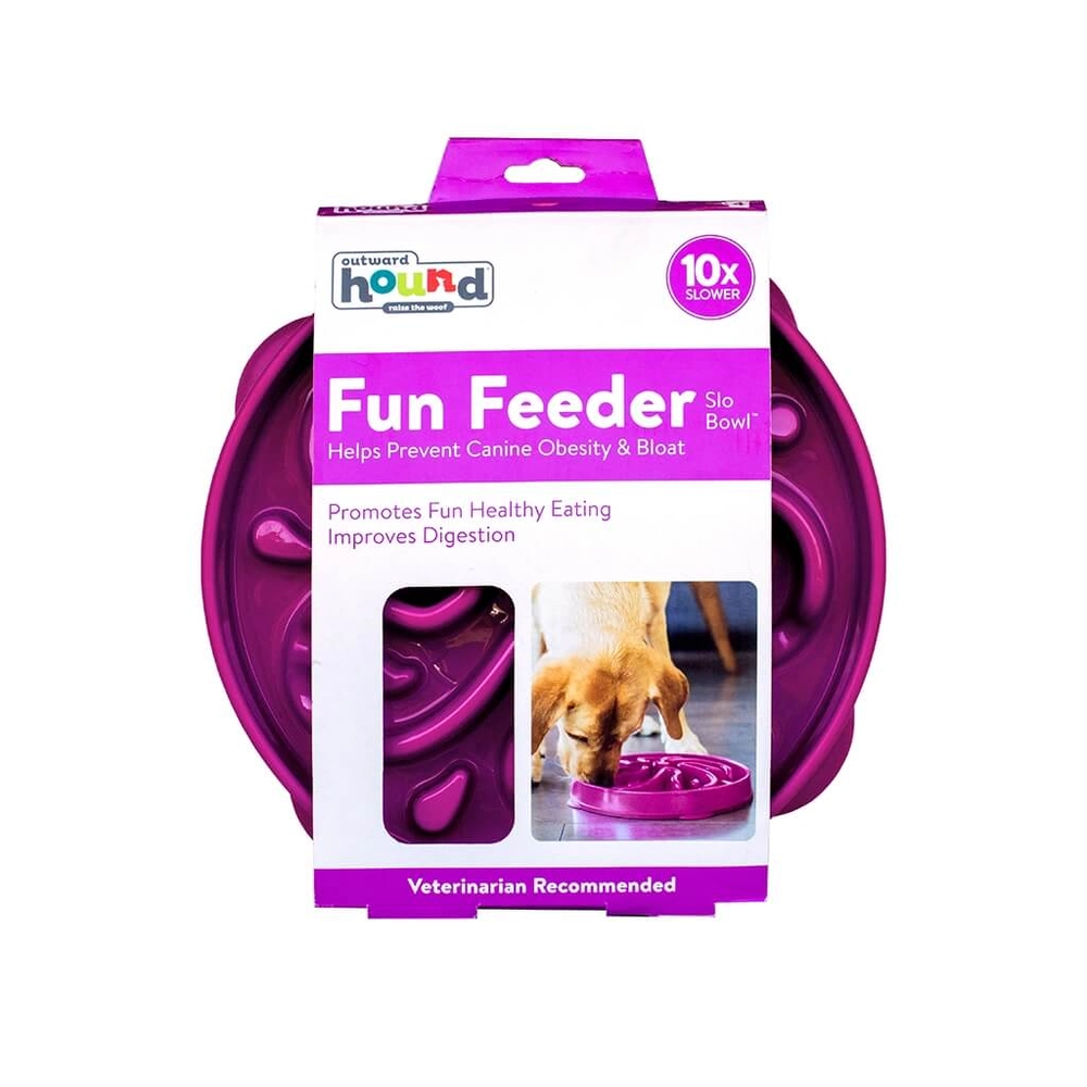 Outward Hound Fun Feeder Slo Bowl  - фото 4