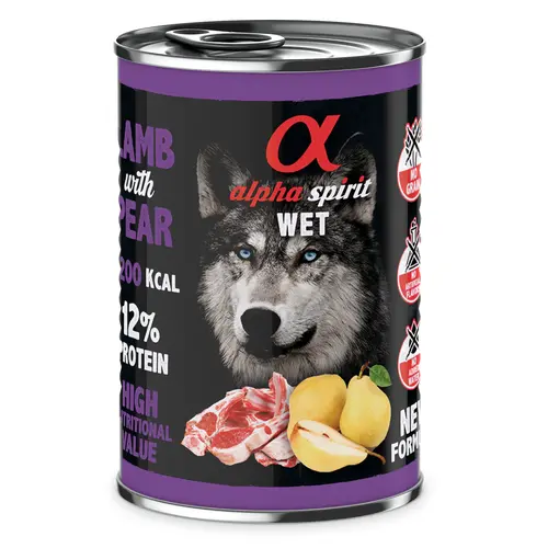 Alpha Spirit WET Lamb with Pear