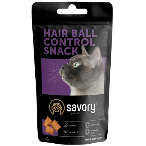Savory Cats Snacks Pillows Hair Ball Control