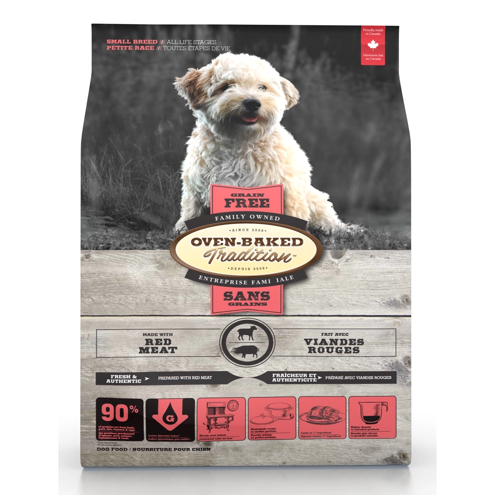 Oven-Baked Tradition Grain-Free Small Breed з червоним м’ясом 