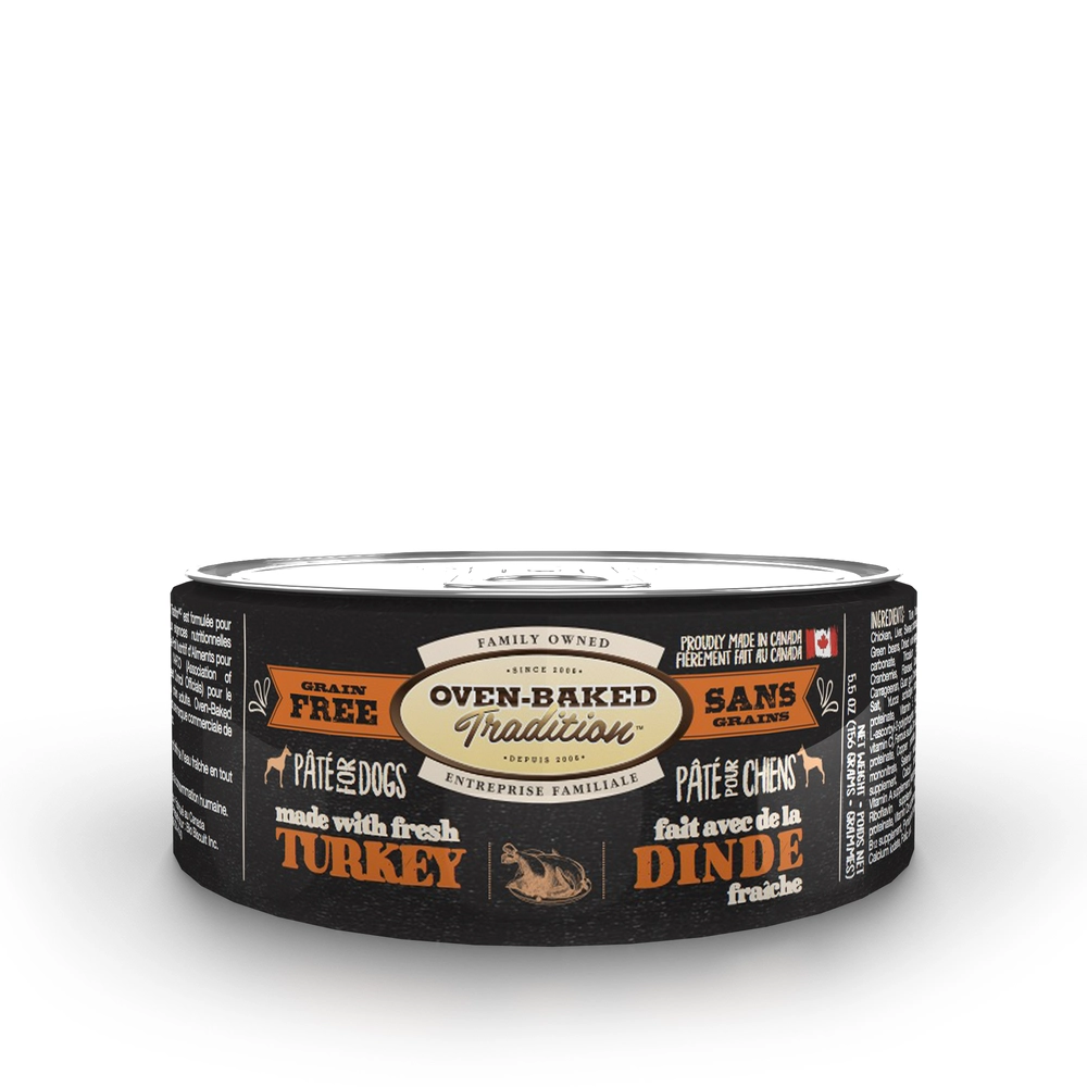 Oven-Baked Tradition Grain-Free Pate Dog з індичкою 