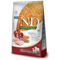 Farmina Dog N&D Low Grain Chicken&Pomegranate Adult Medium&Maxi 