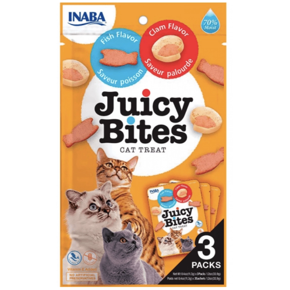 Inaba Juicy Bites Fish & Clam 