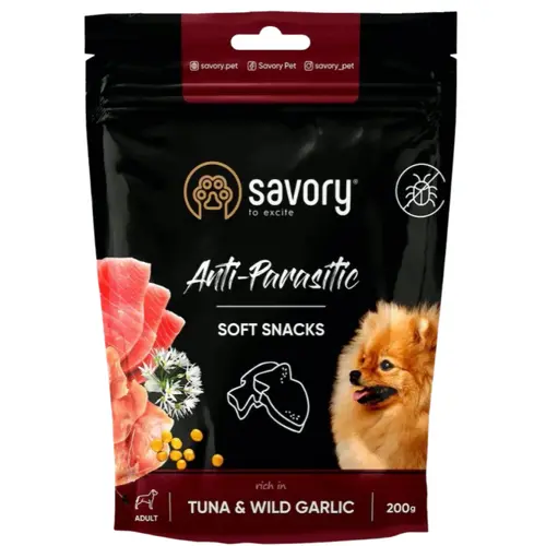 Savory Anti-Parasitic Soft Snacks Тунець та дикий часник