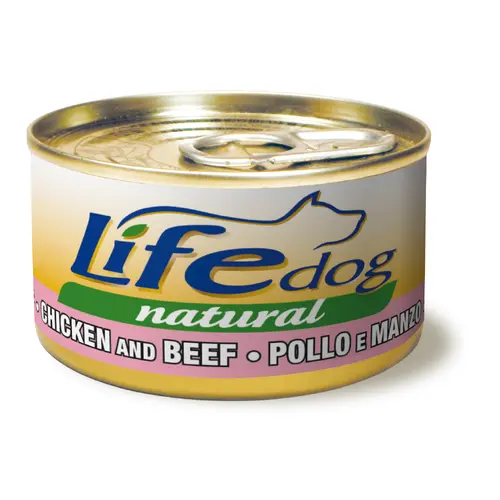 Life Dog Natural Курка з яловичиною