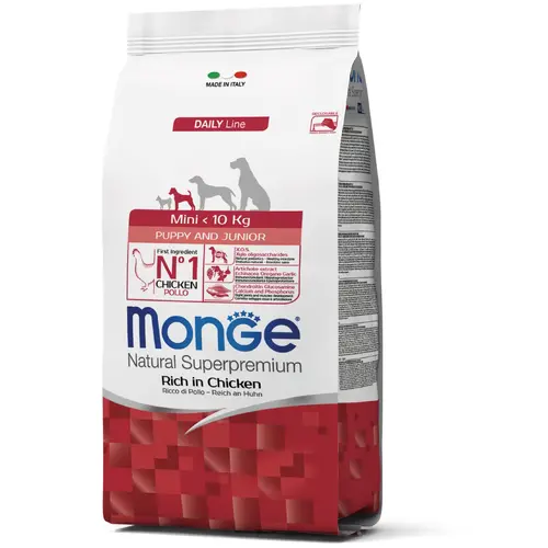 Monge Mini Puppy & Junior Курка з рисом