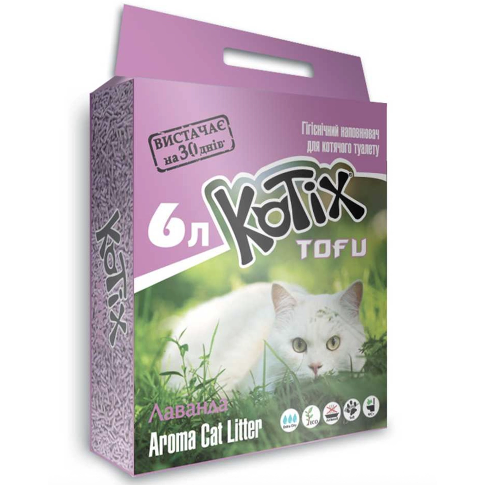 Kotix Tofu Наповнювач з ароматом лаванди 