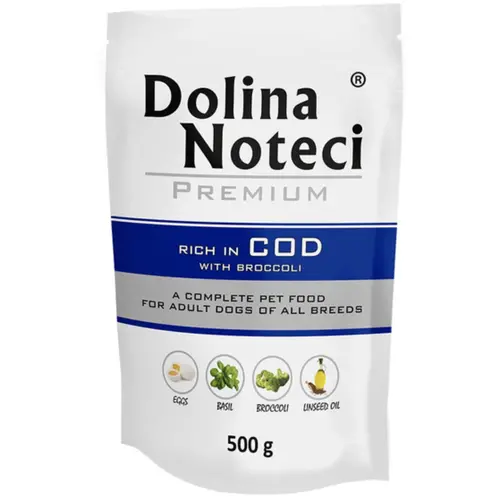 Dolina Noteci Premium Adult rich in Cod and Broccoli