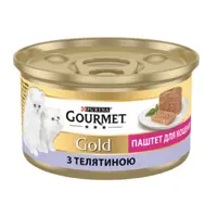 Gourmet Gold Паштет для котят с телятиной 