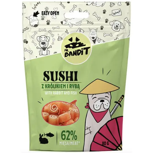 Mr.Bandit Sushi Rabbit & Fish