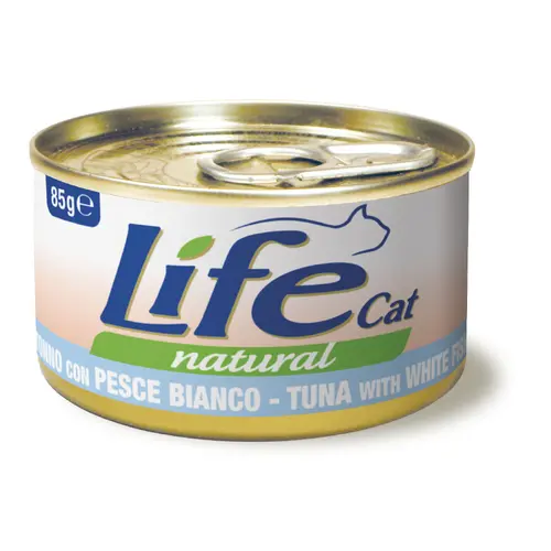 Life Cat Natural Тунець з білою рибою