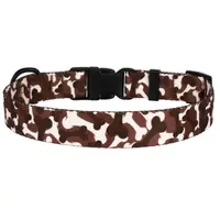  BronzeDog Urban Ошейник Косточка для собак Коричневый