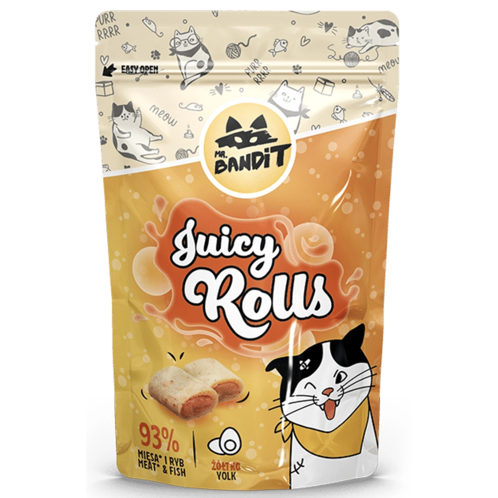 Mr.Bandit Cat Juicy Rolls Yolk 