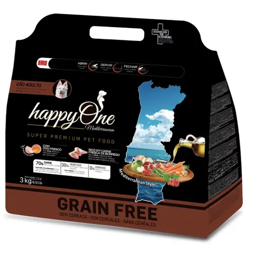 HappyOne Mediterraneum Grain Free Adult Fresh Lamb