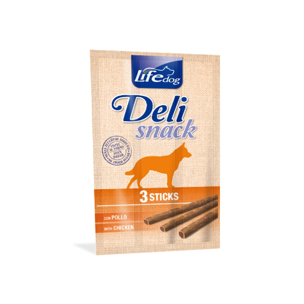 Life Dog Deli Snack Курица 
