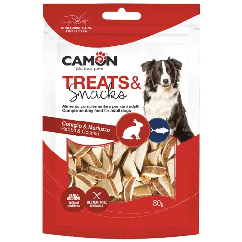 Camon Treats & Snacks Rabbit & Codfish Triangular Sandwich
