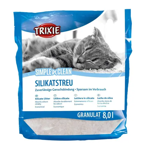 Trixie Simple Clean SILICATE Силикатный наполнитель для кошек