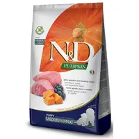 Farmina Dog N&D Grain Free Pumpkin Lamb&Blueberry Puppy Medium&Maxi 