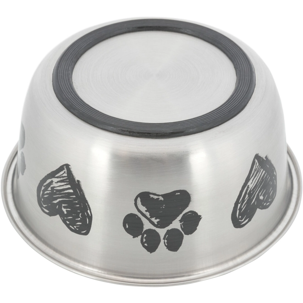 Trixie Stainless Steel Bowl Сердечка  - фото 3
