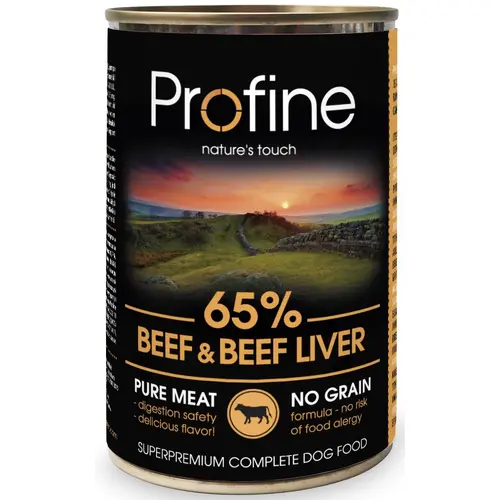 Profine Dog с говядиной и говяжьей печенью