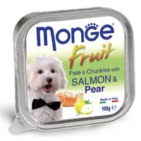Monge Dog Wet Fruit з лососем та грушею