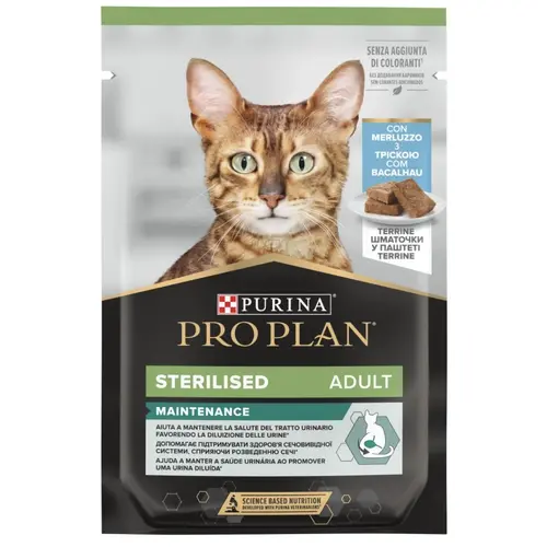 Pro Plan Sterilised Nutrisavour Мус з тріскою