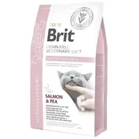 Brit Grain-Free Veterinary Diet Cat Hypoallergenic Salmon & Pea  - фото 2