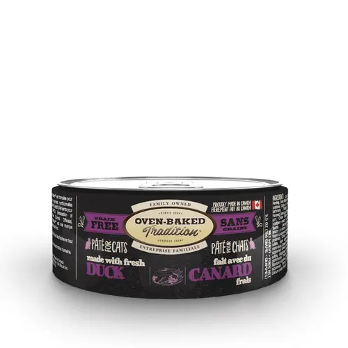 Oven-Baked Tradition Grain-Free Pate Cat с уткой