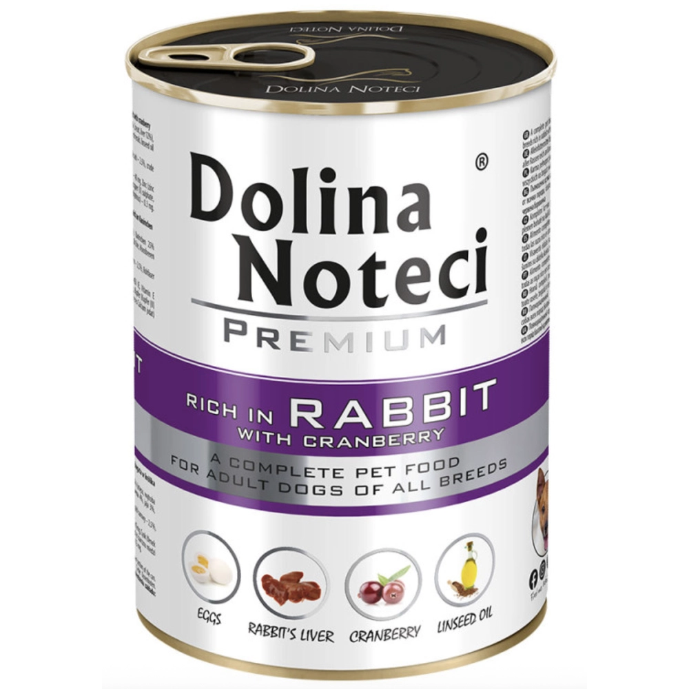 Dolina Noteci Premium Adult rich in Rabbit & Cranberries 